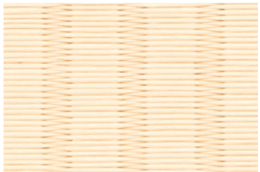 畳表サンプル 銀白カラーの乳白色